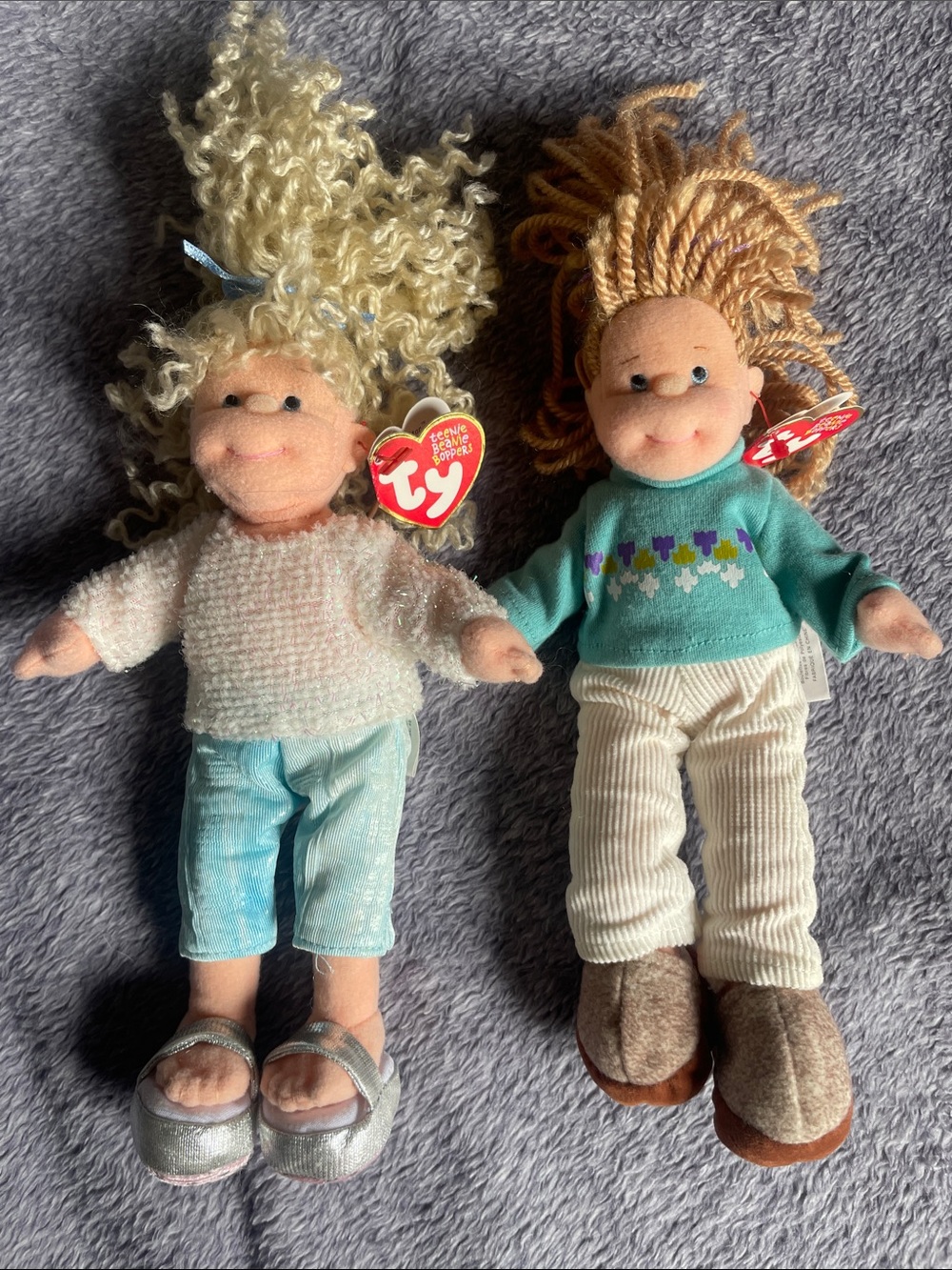 TY Teenie Beanie Boppers 2002 - Sassy Star & Cool Cassidy